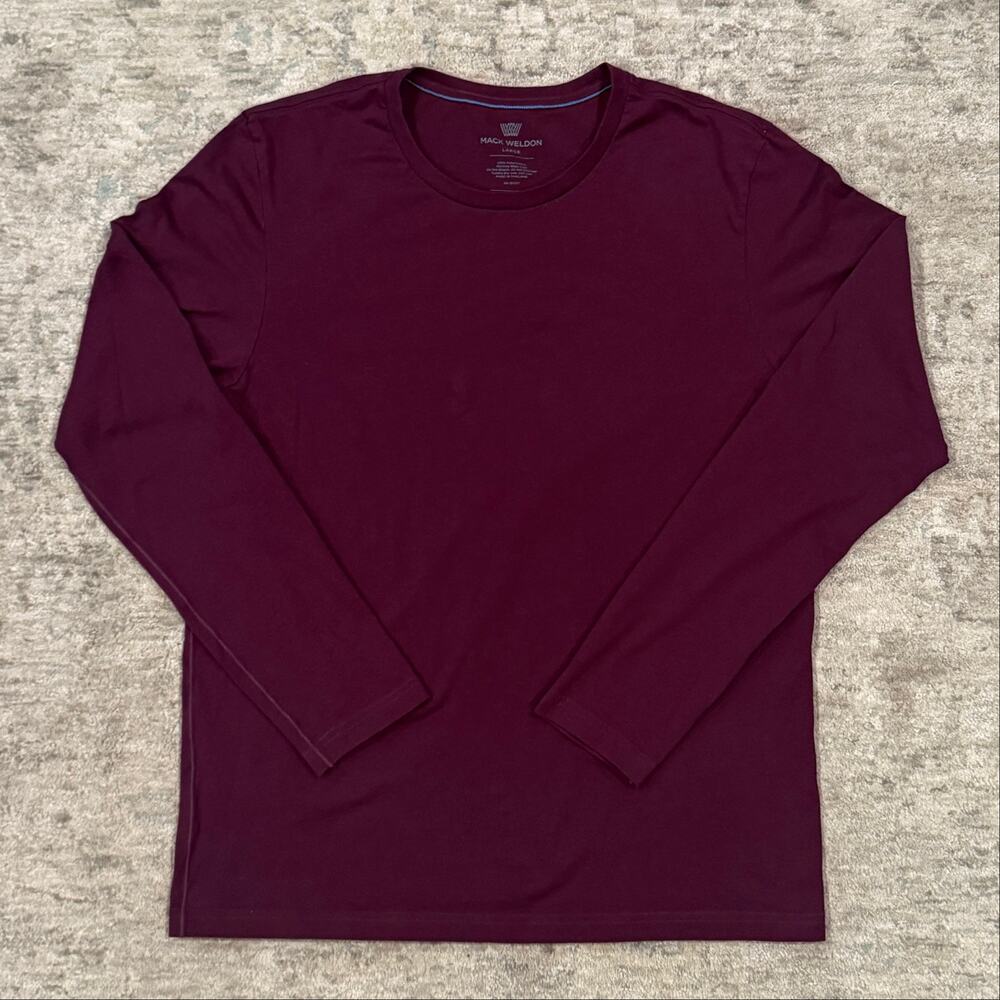 Mack Weldon Long Sleeve Shirt Size L